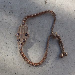 Rosegold adjustable bracelet